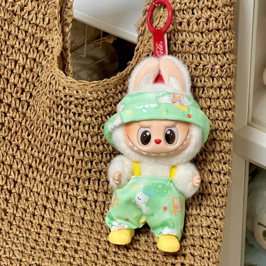 الملابس فقط مناسبة لدمى الفينيل القماشية الراب مقاس 17 سم من القطيفة وما إلى ذلك للارتداء واستبدال إكسسوارات الملابس