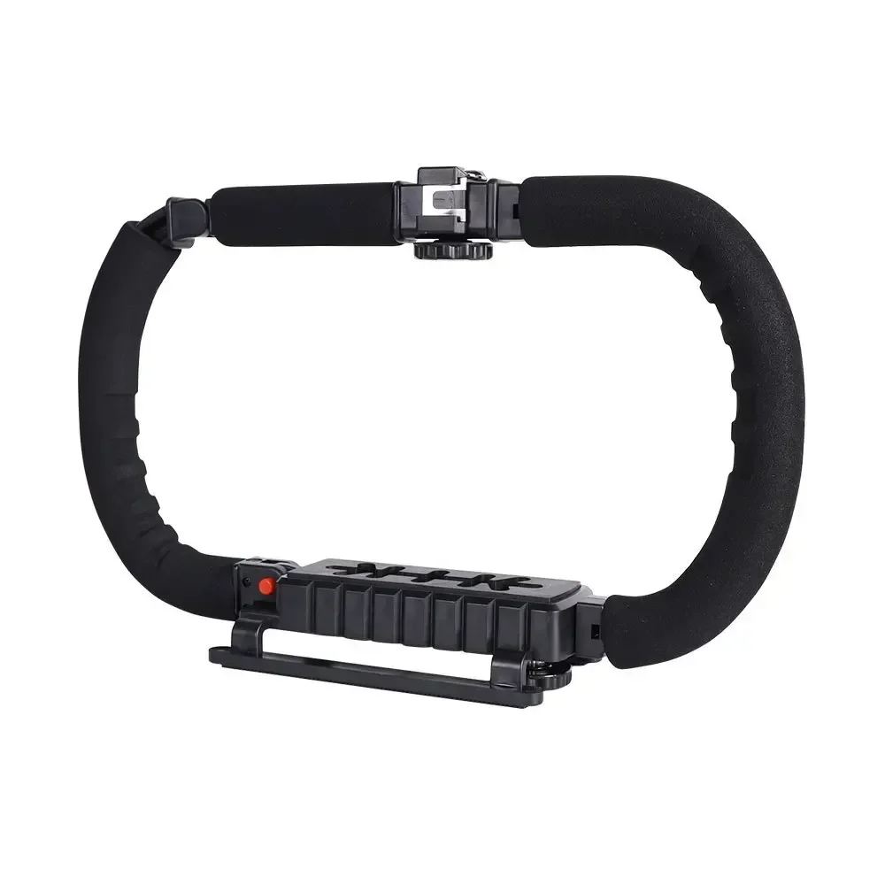 ABS Camera Grip Stabilizer Expansion Cage Mount for Adventure Handheld Camera Bracket for Perfectly Smooth Footage