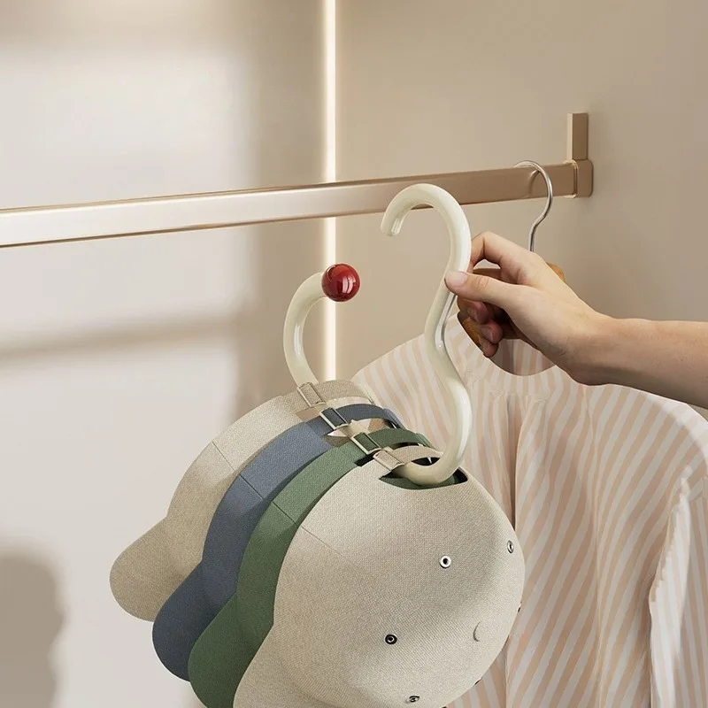 3/18 pçs cachecol circular de dopamina e suporte de exibição de gravata gancho multifuncional, adequado para armazenamento de quarto para lenços cremalheiras de gravata