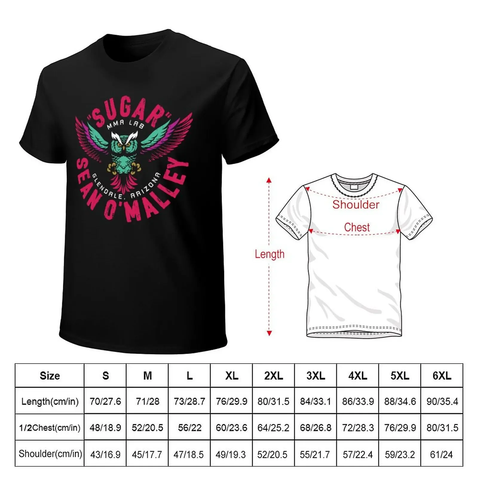 Sugar Sean O Malley T-shirt heavyweights quick-drying customs plain white t shirts men