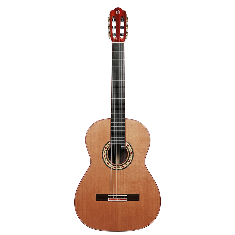 

All-single Classical Guitar N4C N7C Red and White Pine 36 Inch 38 Inch 39 Inch Professional Examination Model