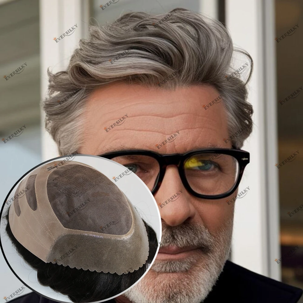 

Супер прочный мужской сменный капиллярный протез из человеческих волос 540 # 550 # 8*10 дюймов парик европейские мужские волосы вентилируемый парик