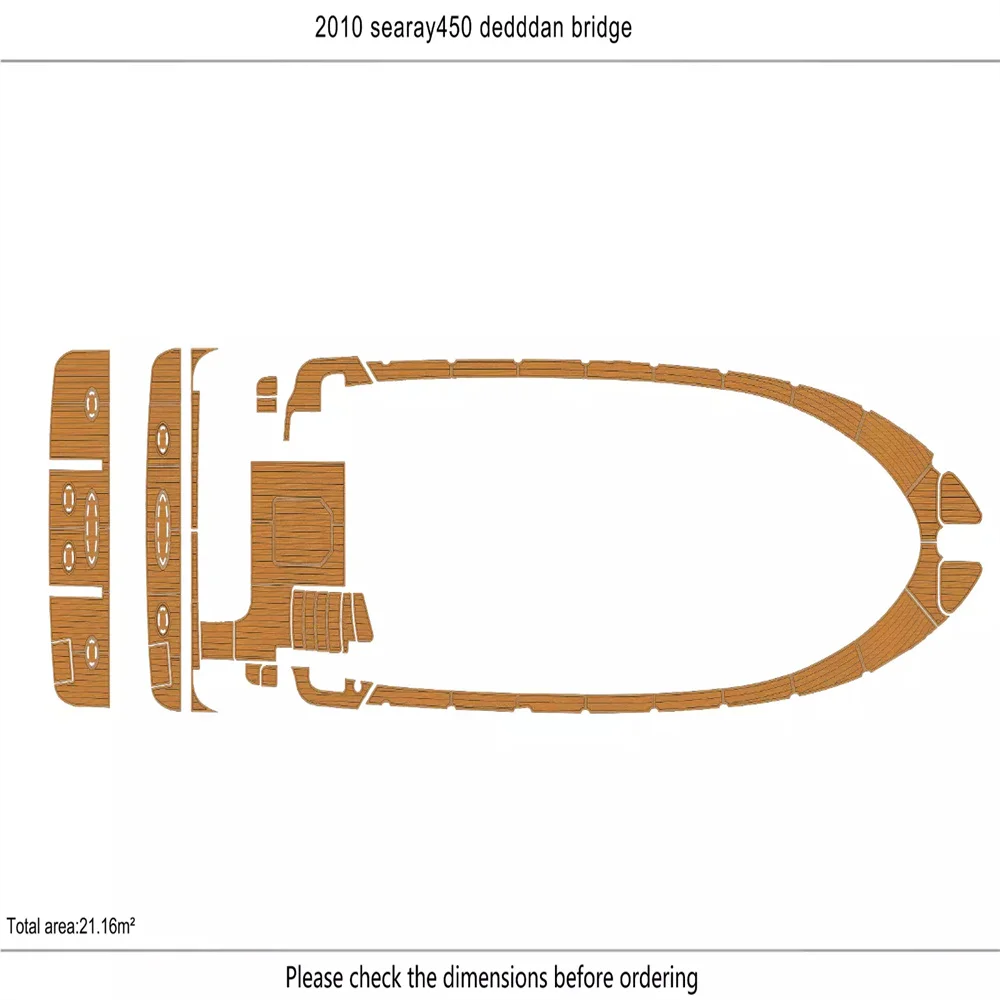 2012-2014 sea ray 450 Sedan bridge Cockpit Swim platform bow 1/4