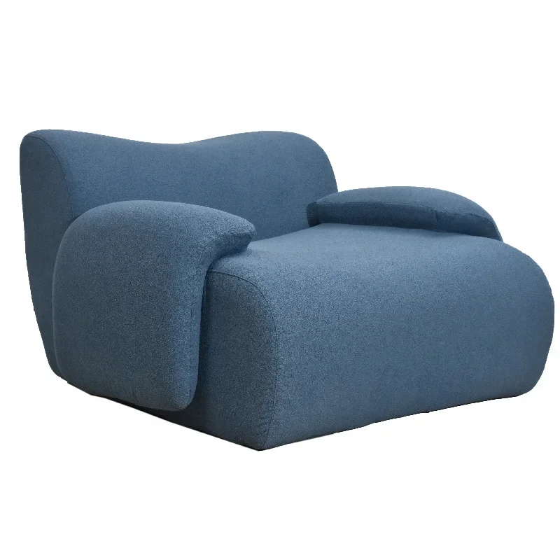 L Shaped European Retro High-end Corduroy Living Room Sofa Boneless Couch Vacuum Compression Sofa Bed Foldable Home Furniture