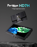 Portkeys HD7H 7inch Monitor 1000nits Brightness Light 1280X720 4K30p HD Input Camera Monitors For Cameras Video Photography