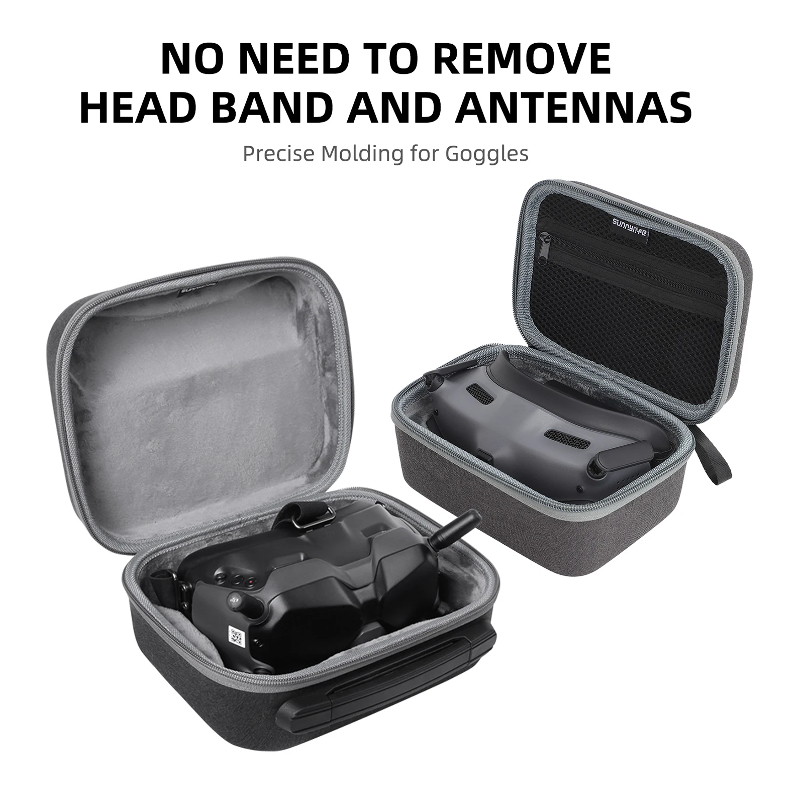 Description Picture 5 of itemPortable Carrying Case RC Drone Accessories Carrying Case Handbags Protection Storage Carrying Bags for DJI Avata FPV Goggles V2