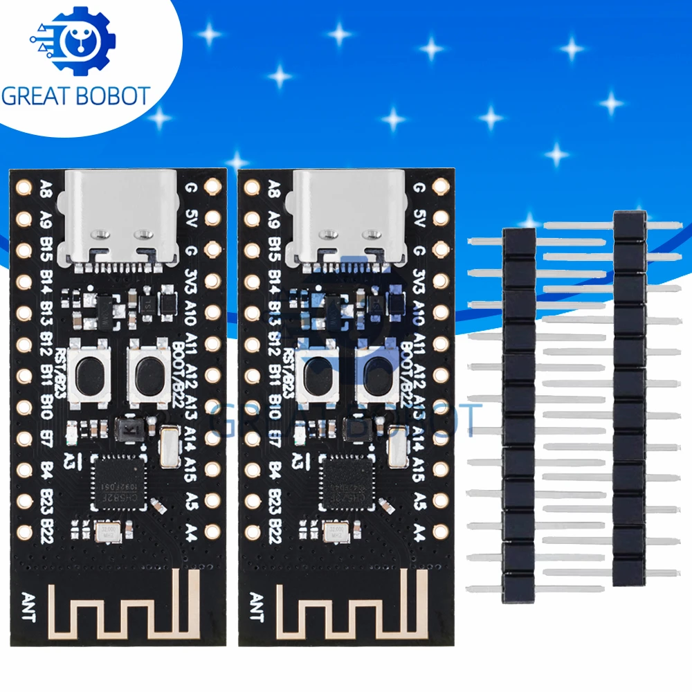 CH573F CH582F Core Board WCH BLE 4.2 5.0 Bluetooth-compatible Development Board RISC-V