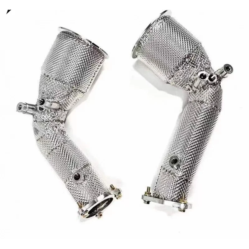 Boska Downpipe For AUDI RS4 2.9T 2019-2022 High Performance Catless downpipe Exhaust Downpipe.