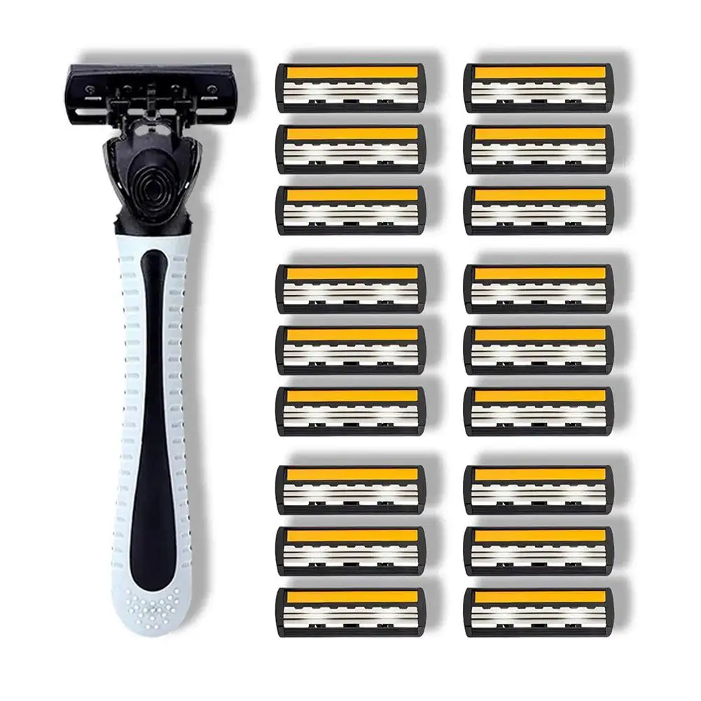 Shaver Brand New Design Men Razor Shaving Three Layer Shaver for Mens Shaving & Womens Hair Removal Multi Tool Head Change