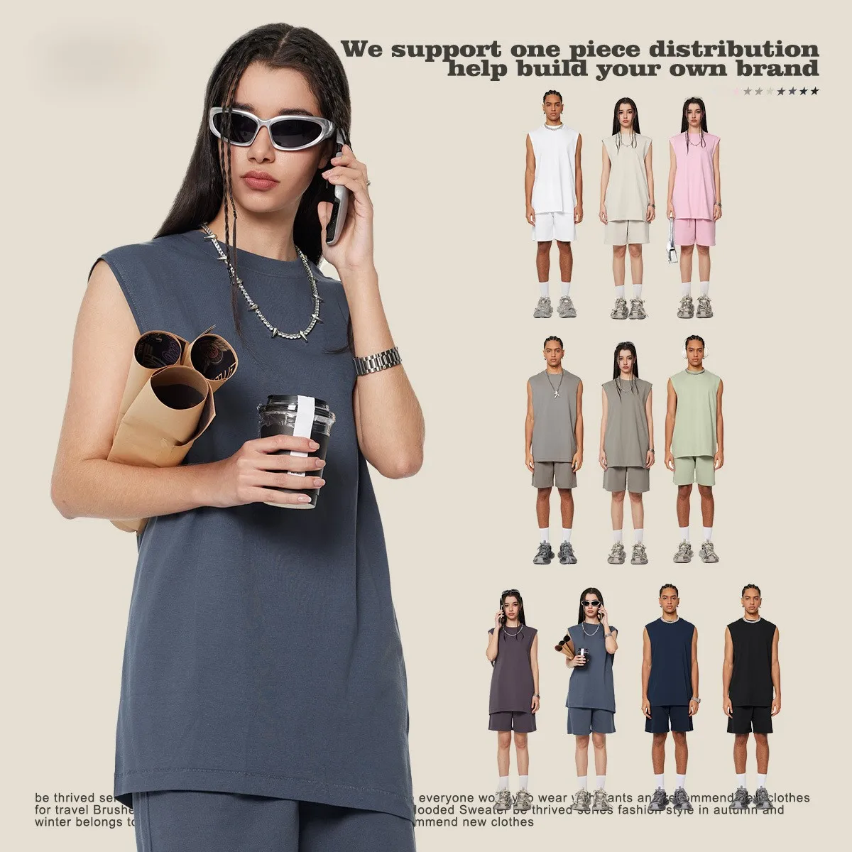 tank top men vest cooling Sun Protection Vest Men's Lightweight Sleeveless Top