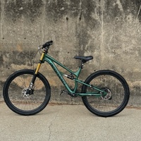 27.5 26 Inch Soft Tail Mountain Bike Hydraulic Disc Brake DH Bike Adjustable Double Shoulder Oil Fork MTB Bicycle
