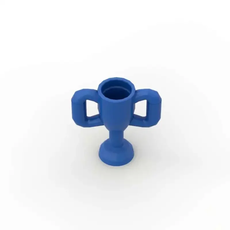 MOC 10PCS Puzzle Partikel 10172 Kleine Trophäe Bausteine Kit Bühne Champions Tasse Ziegel Spielzeug Geburtstag Weihnachten Geschenke Dropshipping
