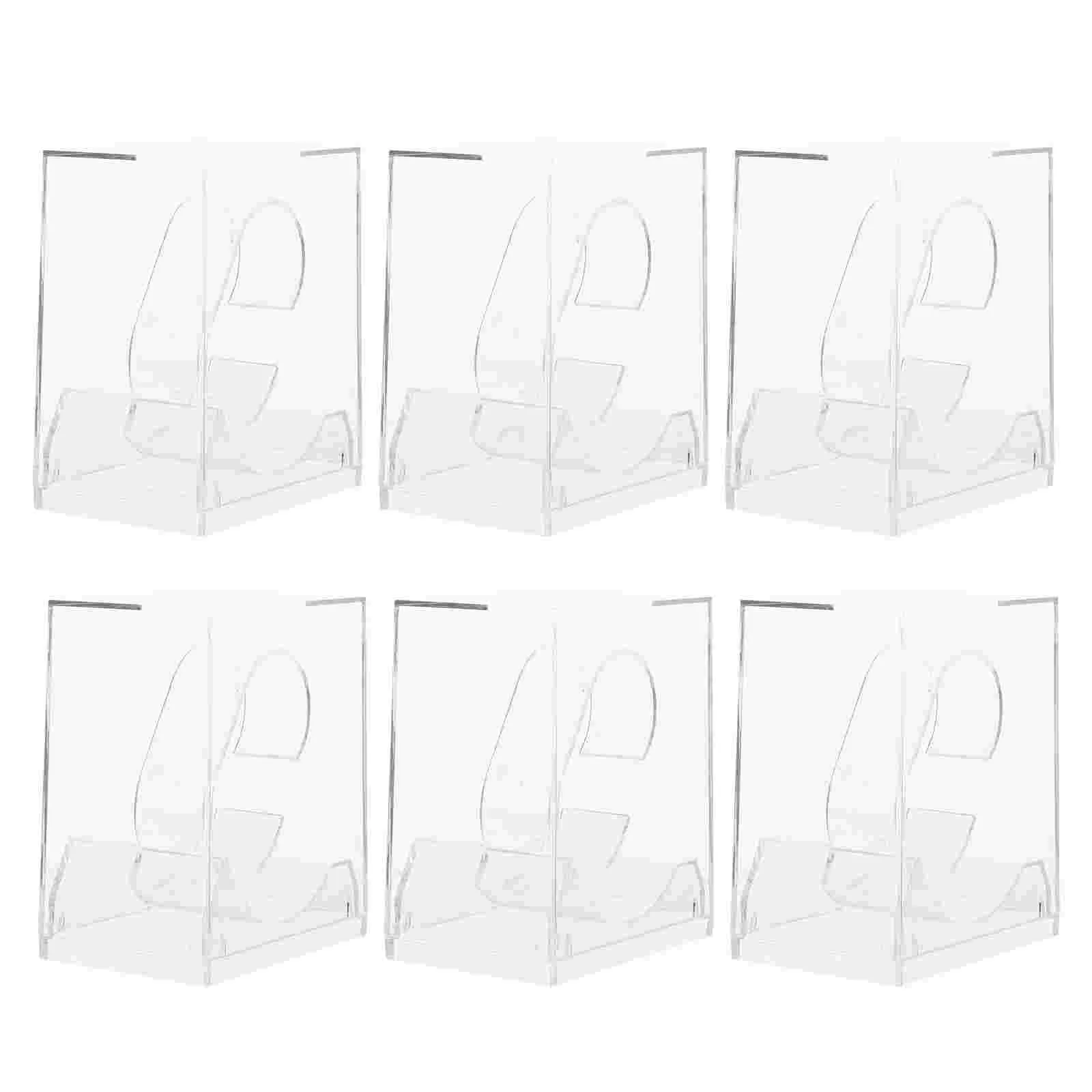 

Stand Watch Display Box Packing Boxes Case Jewelry Transparent Smart for Men