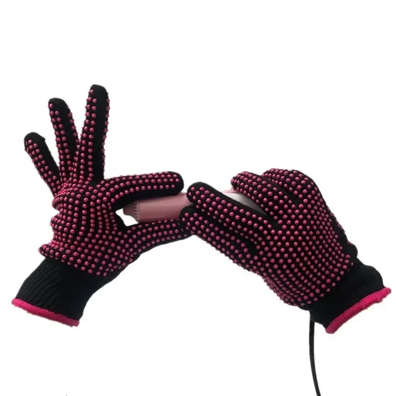 

1 Pcs Professional Heat Resistant Glove for Hair Styling Heat Blocking Gloves for Curling, Flat Iron and Hair Styling Tools