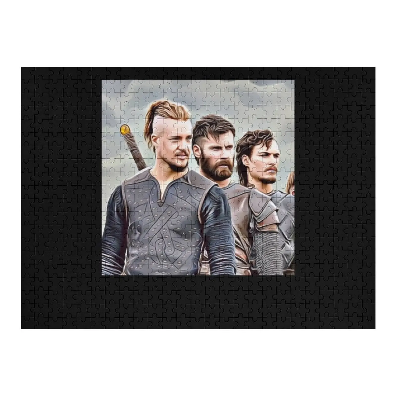 

Great Rewards Uhtred Of Bebbanburg Gift For Movie Fans Jigsaw Puzzle Wooden Name Custom Personalized Customized Picture Puzzle