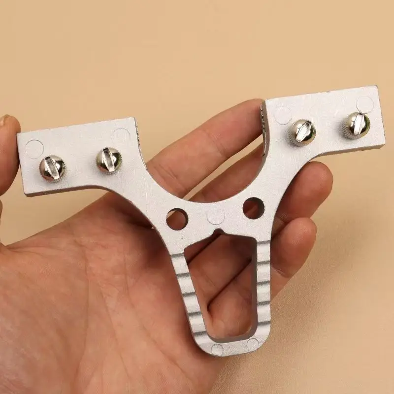 NEW Owl Bow Head 304 Stainless Steel Slingshot Flat Leather Quick Press 40 Bow Head image 4