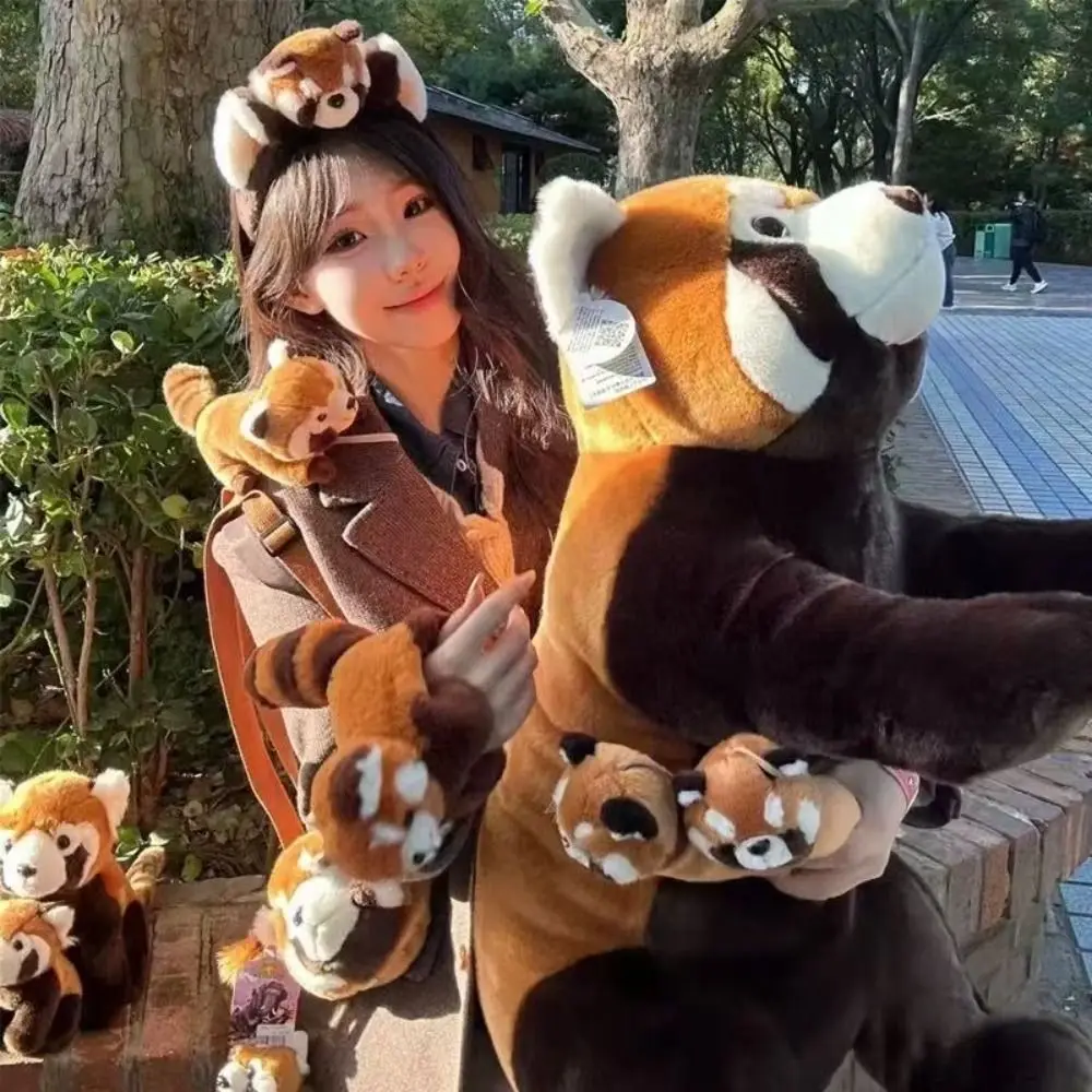 Ikat Rambut Lucu Ringan Ikat Rambut Boneka Rakun yang Dapat Disesuaikan Anti Selip untuk Cosplay