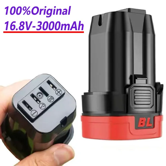 16.8V/18V 3000mAh 100%New Battery for Dongke JAVN Battery, Brushless Small Steel Gun, Starter, Brushless Lithium