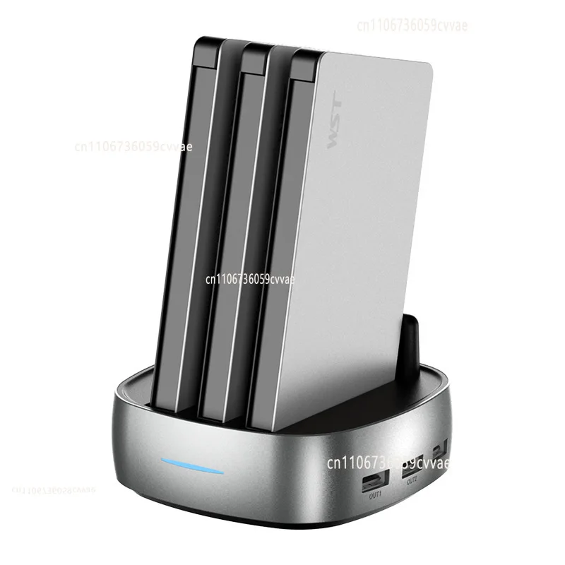 Bar Restaurant Multi-port USB Charging Station, Three-in-one Bar Restaurant Smart Charger Base Mobile Power Supply