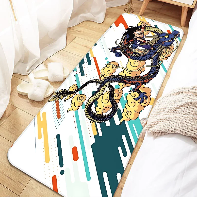 Hot Anime D-Dragons Balls Door Mat Entrance Non-slip  Washable Kitchen Carpet Living Room Hallway Rugs Bathroom Bath Door Mats