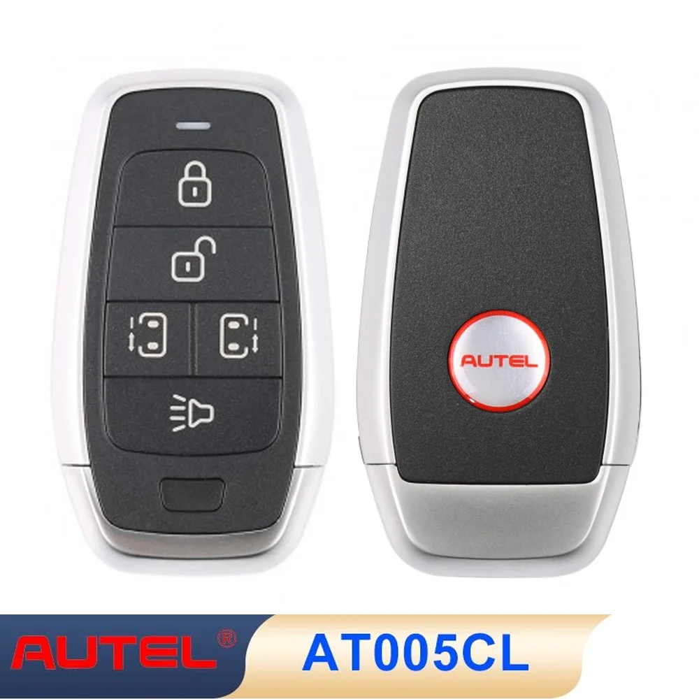 

5 Pcs/lot Atuel IKEY AT005CL Universal Smart Key 5 Buttons Autel Remote For MaxiIM KM100