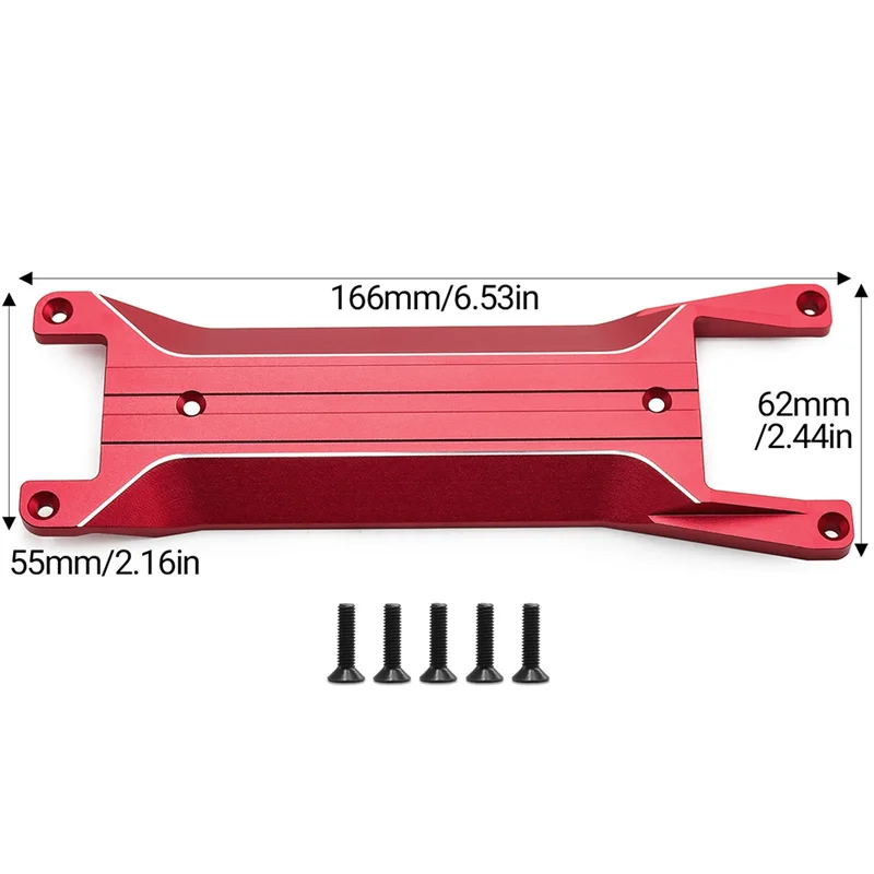 A48U RC Car Upgrade Zestaw siedzeń ze stopu aluminium do wzmocnienia podwozia dla Traxxas 1/16 Mini Maxx RC Car Akcesoria