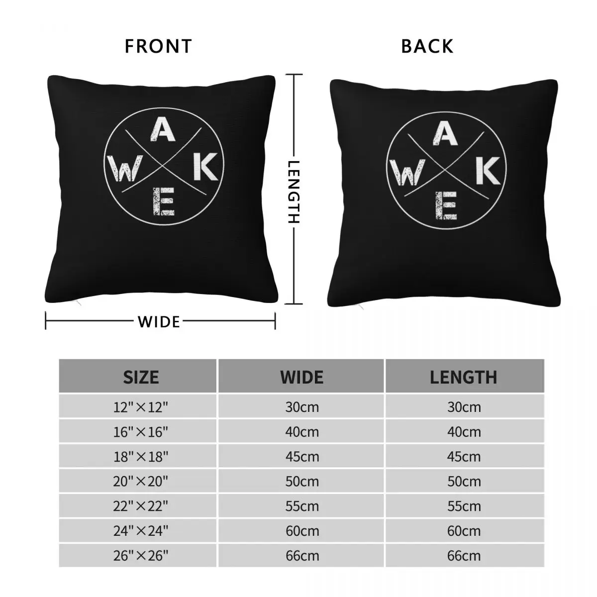 Wake Surf Surfboard Funny Pillowcase Polyester Linen Velvet Printed Zip Decor Throw Pillow Case Sofa Cushion Case Wholesale