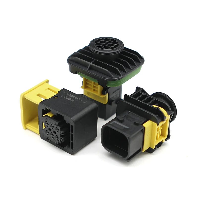 6Pin  Waterproof Automotive Connectors 1.6mm Heavy Duty Sealed Connectors Series  Additional terminal and seal 1-1418469-1