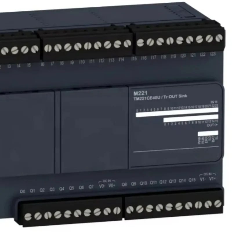 2026 New Original M221 PLC Logic Controller Transistor Output Module TR.NPN ETHERNET PLC Programming