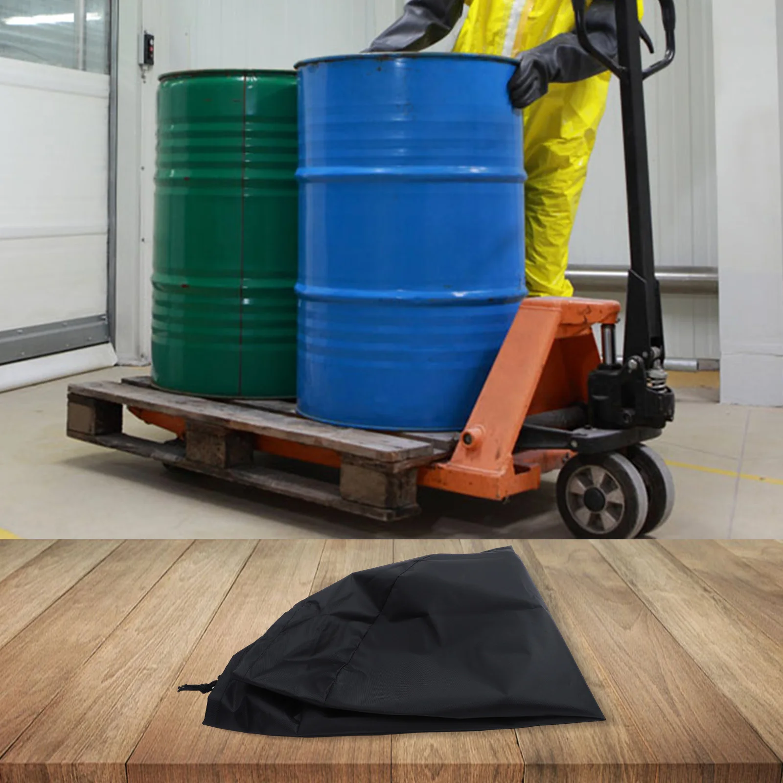 for hefty Waterproof Fabric Drum for top Shield Specifically Designed to Protect Your Standard Sized 55 Gal Containers Outside