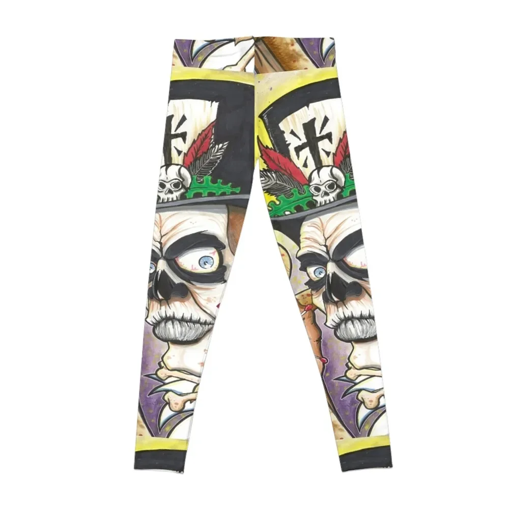 BARON VON VOODOO Leggings gym womans Training pants Womens Leggings