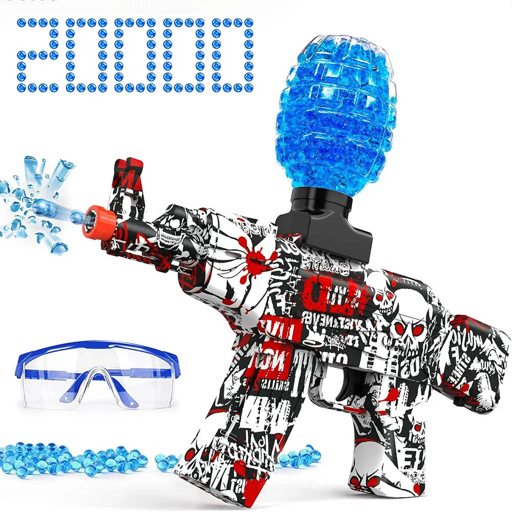 Elektrische Spritzer Pistole Gel Ball Blaster Pistole für Jungen Mädchen Spielzeug Pistole Geschenk Drops hip Geburtstags geschenk