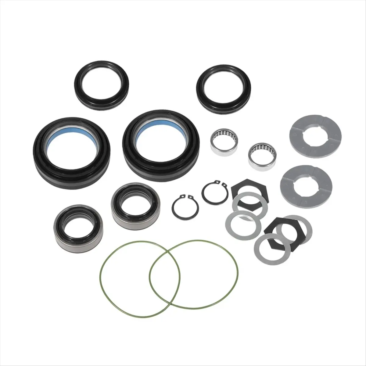 11.11Outer Axle Dust Seal & Inner Tube Seal & Needle Bearing & Snap Ring & Thrust Washer Seals Kit for F450