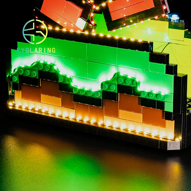 Kyglaring Light Kit For 71438 Super Marioed World: Marioed Yoshis Building Blocks LED Kit Toys (NOT Include the Model) view 4
