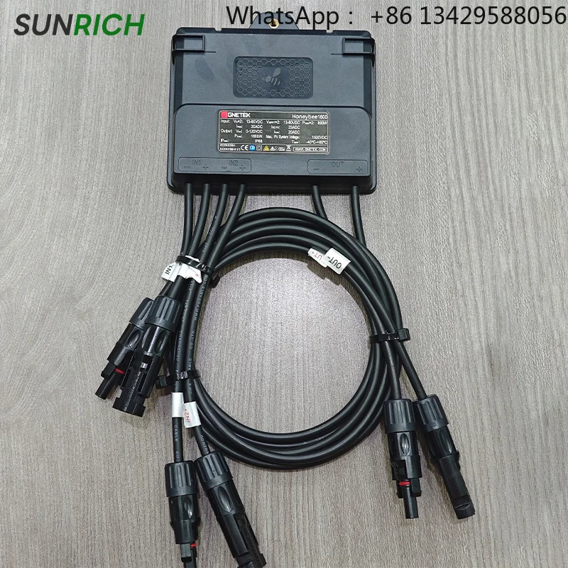 Solar Power Optimizer Honeybee 650W 800W 1300W 1600W Power Optimizer with Monitor Function Rapid Shutdown Device