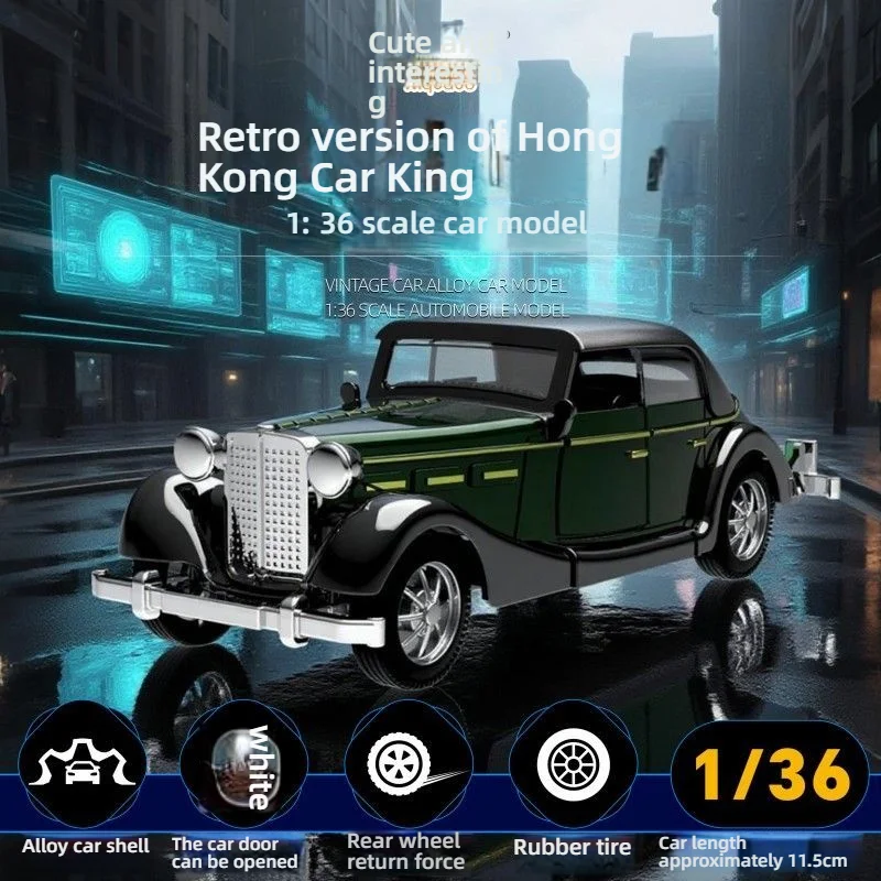 

1/36 Scale Diecast Metal Pull Back Action Drives Car Forward Car Model Toy for Gift/Kids