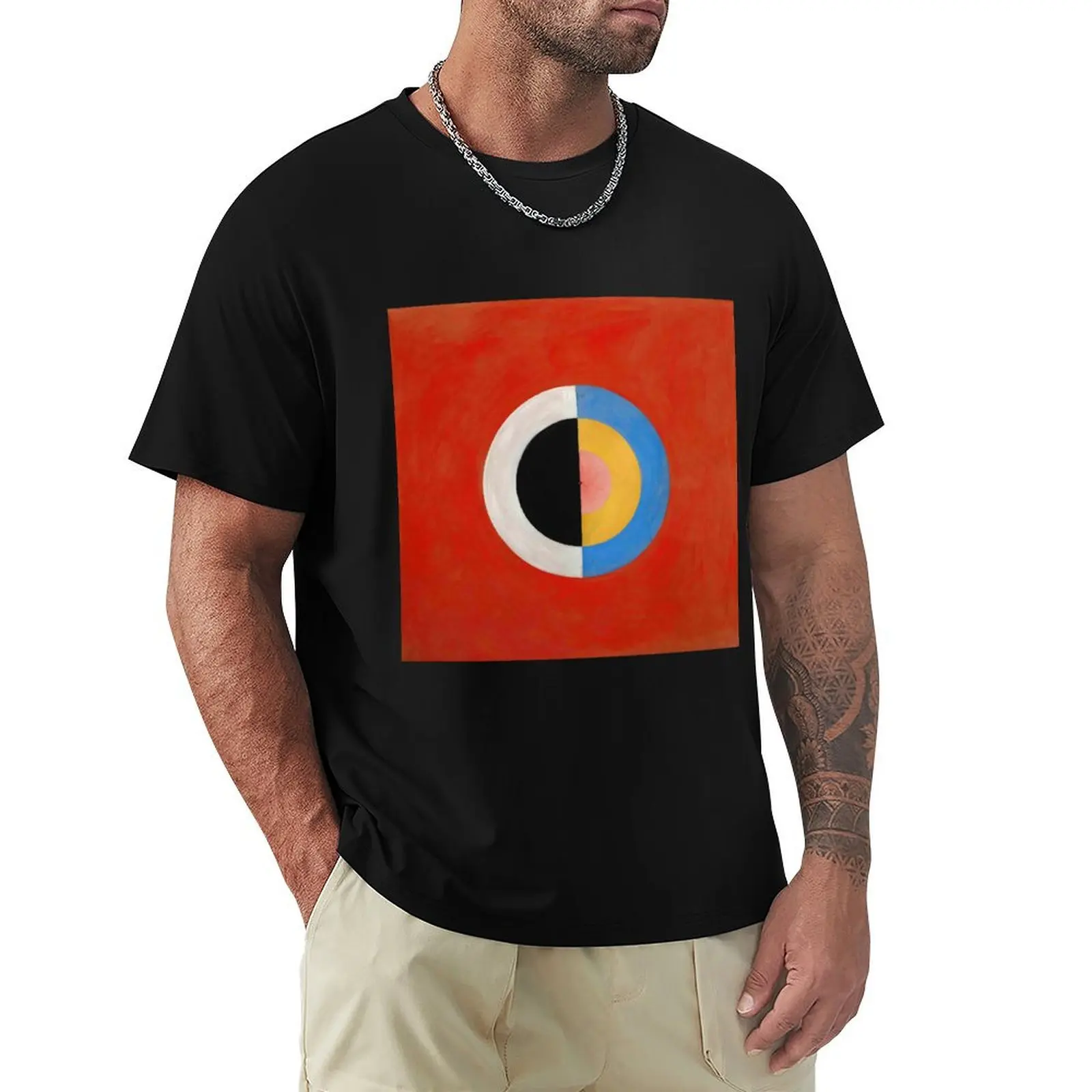 

Hilma af Klint The Swan, No. 17, Group IX-SUW T-Shirt customs design your own graphic shirts anime tshirt Men's cotton t-shirt