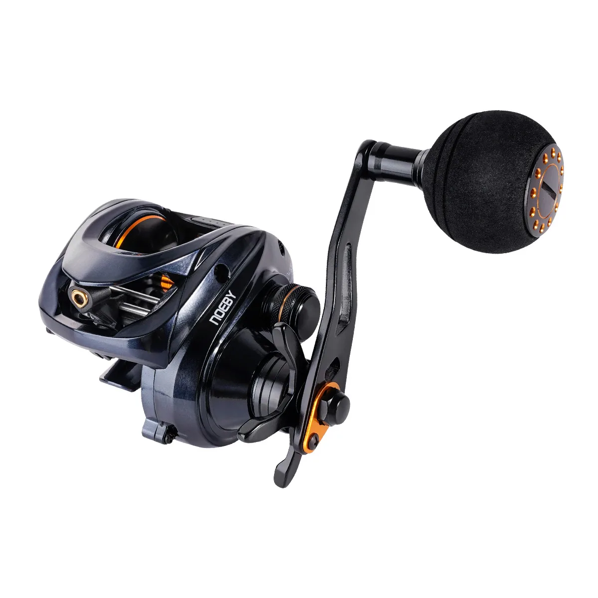 Noeby 25kg Max Drag Inshore Baitcasting Angelrolle Vollmetallgehäuse 6.31 Rücklaufverhältnis Big Game Salzwasser Angelrollen