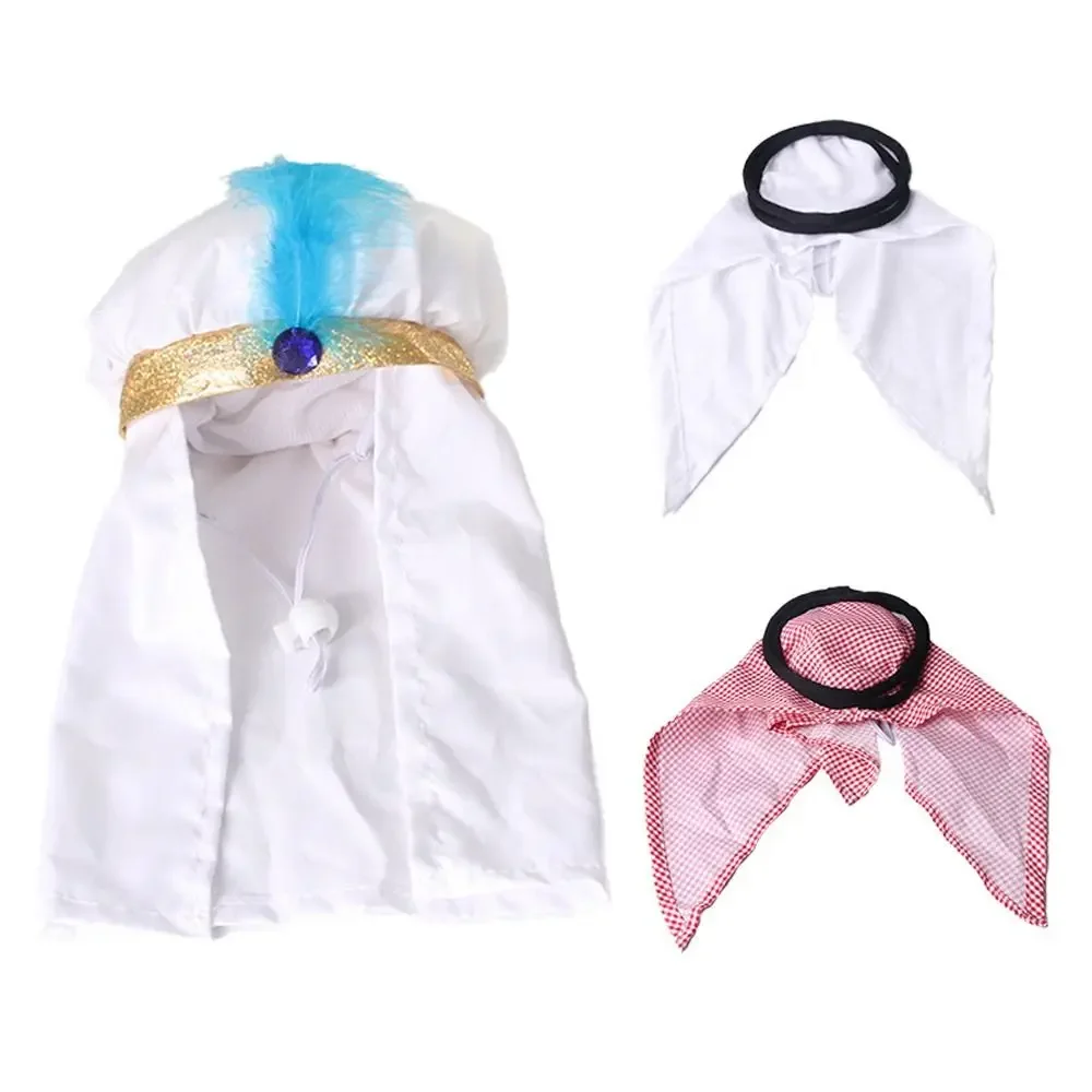 Fashion Pet Dress Up Saudi Arabia Pet Hat Adjustable Pet Accessory Pet Sunhat Cap Cat Dog Dress Up Headscarf Party - Image 2