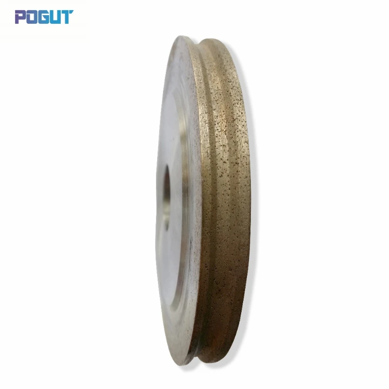 Rebolo de diamante para vidro, 150*22*3, 4, 5, 6, 8, 10, 12, 15, 19mm ,150 lixa