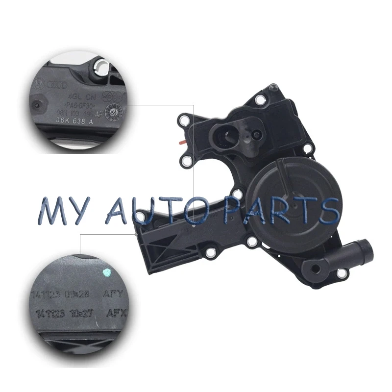 لأودي A4 Q5 A6 Q3 صمام العادم فاصل الزيت والغاز الجيل الثاني EA888 06H 103495 AF 06H 103495 ك