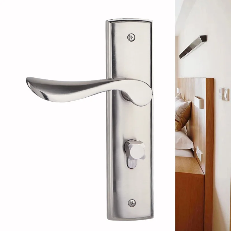 

Lock Changing Door Handle Hole Distance 170/180 Double Tongue Lock Handle Wooden Door Lock Indoor Bedroom Room Door Lock