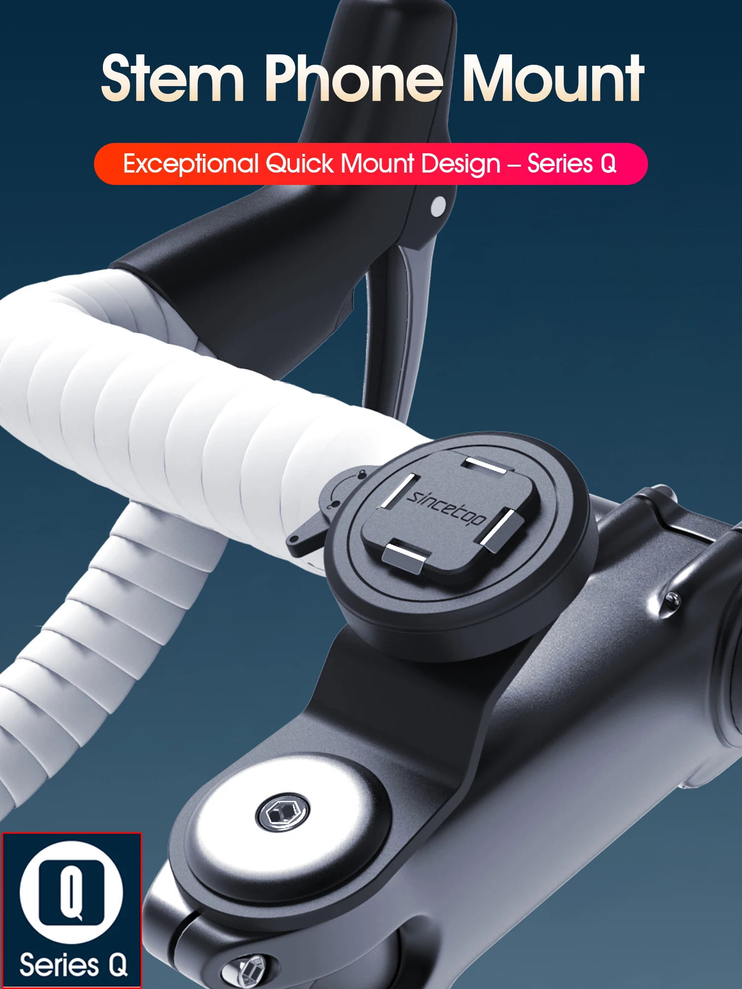 

Bicycle Stem Phone Mount - Aluminum Alloy Bike Holder for iPhone 16 Pro Max, Quick-Release MTB & Road Cycling Accessories
