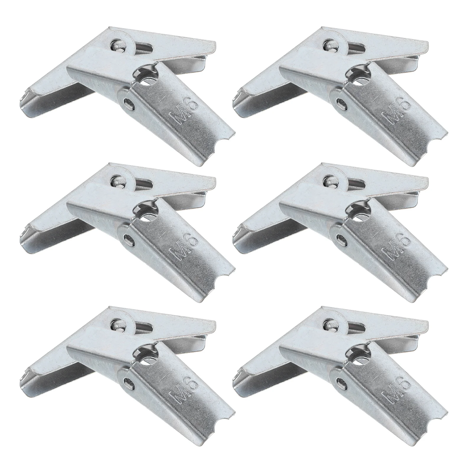 

12 Pcs Aircraft Expansion Wing Nut Toggle Anchors for Drywall Heavy Duty Galvanized Iron Break Resistance Wall Cabinets Water