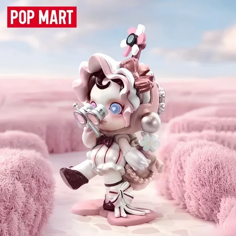 

New Original POP MART Look For Mokoko Series Blind Box Guess Bag Anime Figure Toy Doll Cute Desktop Toys Ornaments Birthday Gift