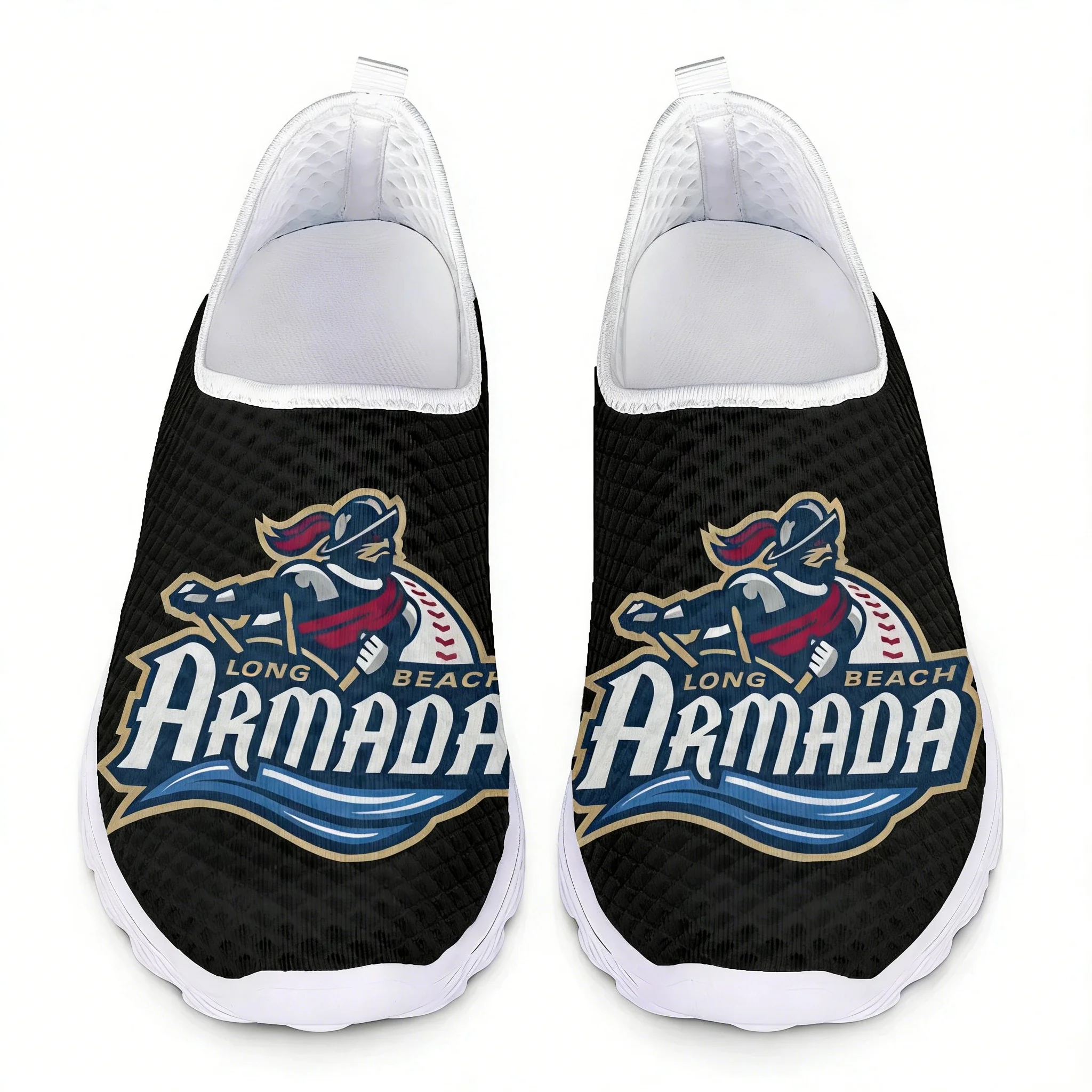 

California State Long Beach Women Summer Casual Flat Shoes Comfor Breathable Mesh Shoes Light Hospital Nursing Shoe