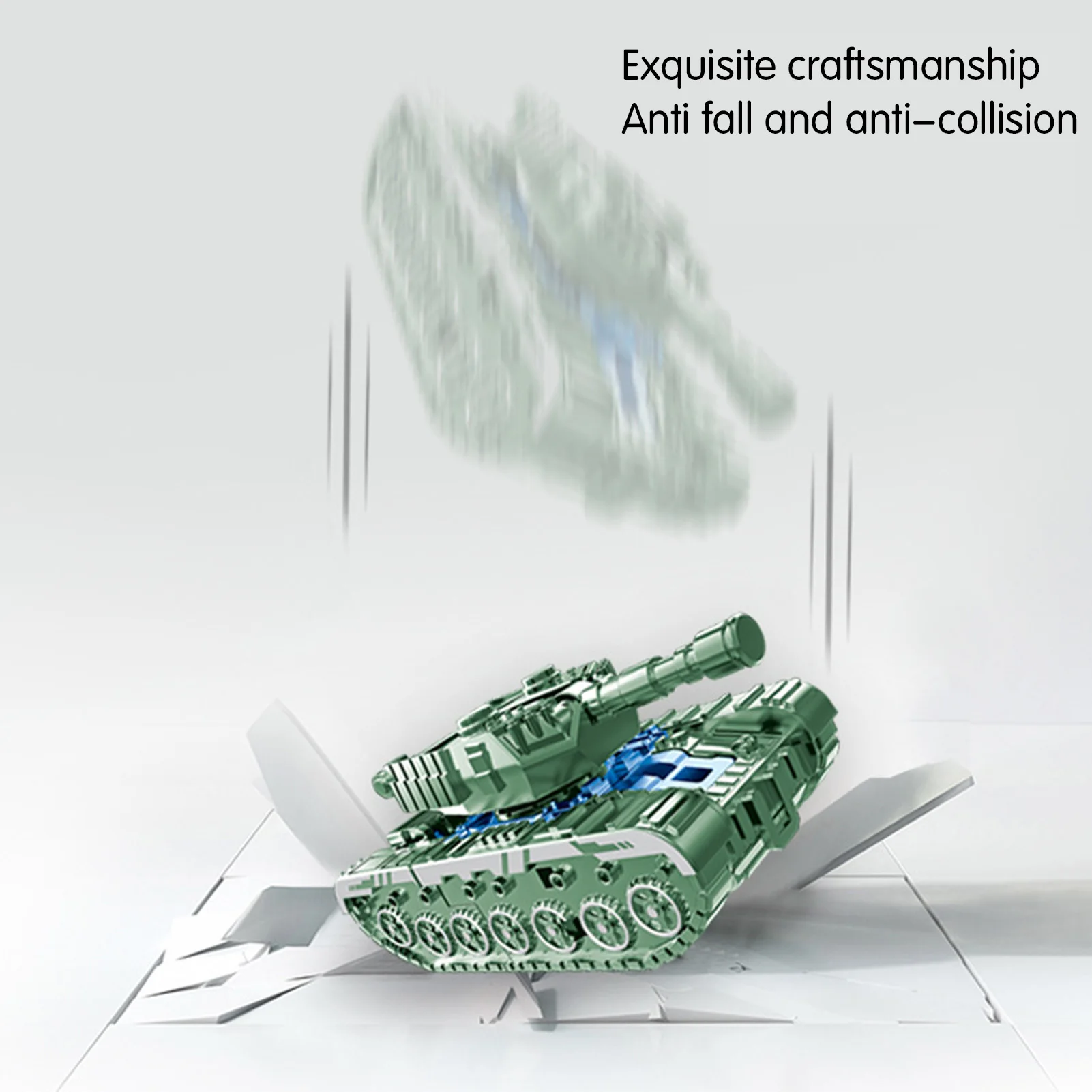 ألعاب تململ سبينر روبوت خزان قابلة للتحويل، ألعاب إبداعية للأطفال، جيروسكوبي، تشوه محاكاة نموذج الجيش السائبة