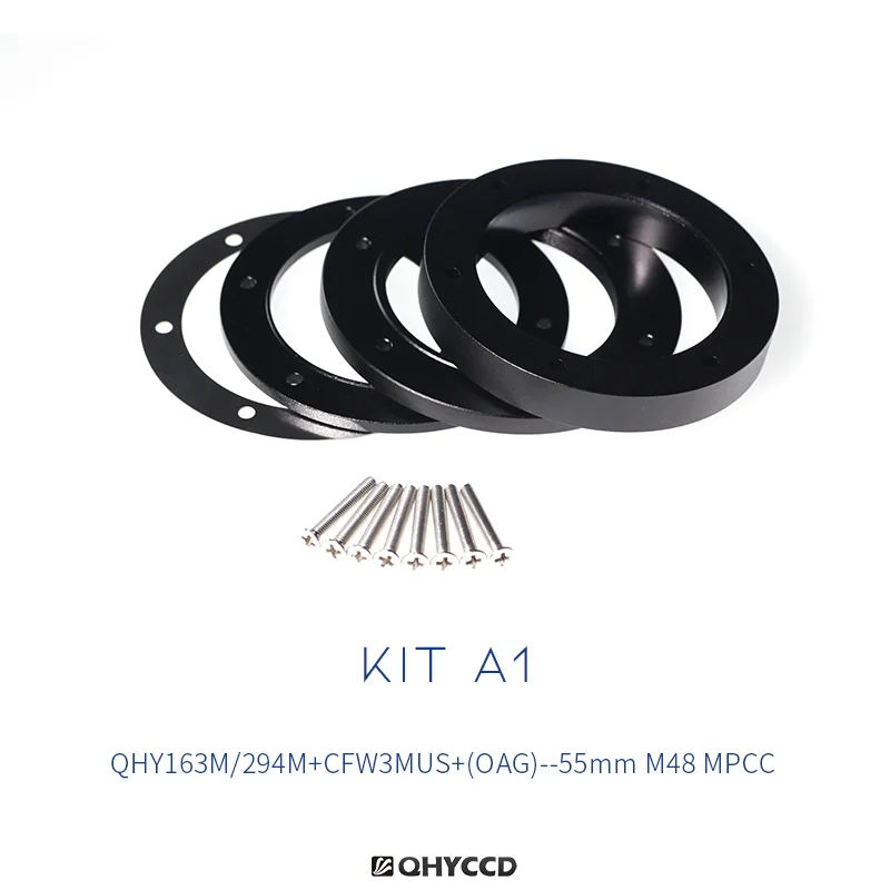 

QHYCCD Adapter Kit A1 55mm M48 MPCC for QHY163/294 CFW3M