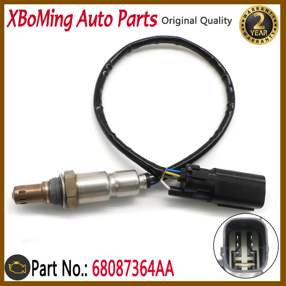 XBoMing 5 Wire Lambda Oxygen O2 Sensor Probe Air Fuel Ratio Sensor 68087364AA For JEEP RENEGADE WRANGLER JK	 RAM PROMASTER CITY