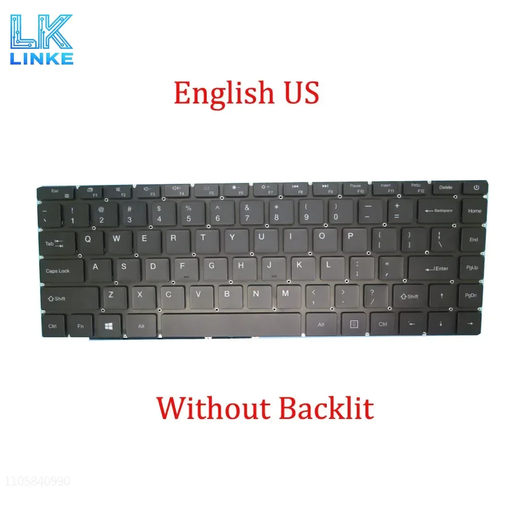Laptop MB3181018 XK-HS326 Keyboard ENVY14 English US Black New